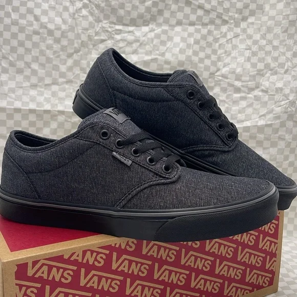 Vans Men’s Sneakers Canvas Upper Atwood
(Varsity Textile) Black/Pewt
VN0A45J9VEJ - Picture 7 of 16